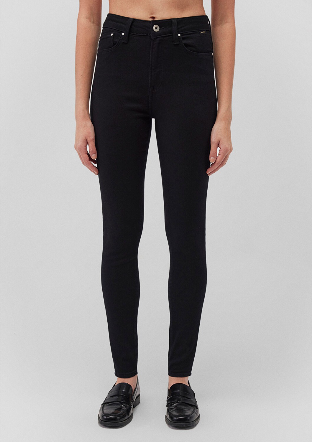 Mavi Serenay Gold Shape Siyah Jean Pantolon 100980-35248 görsel 3