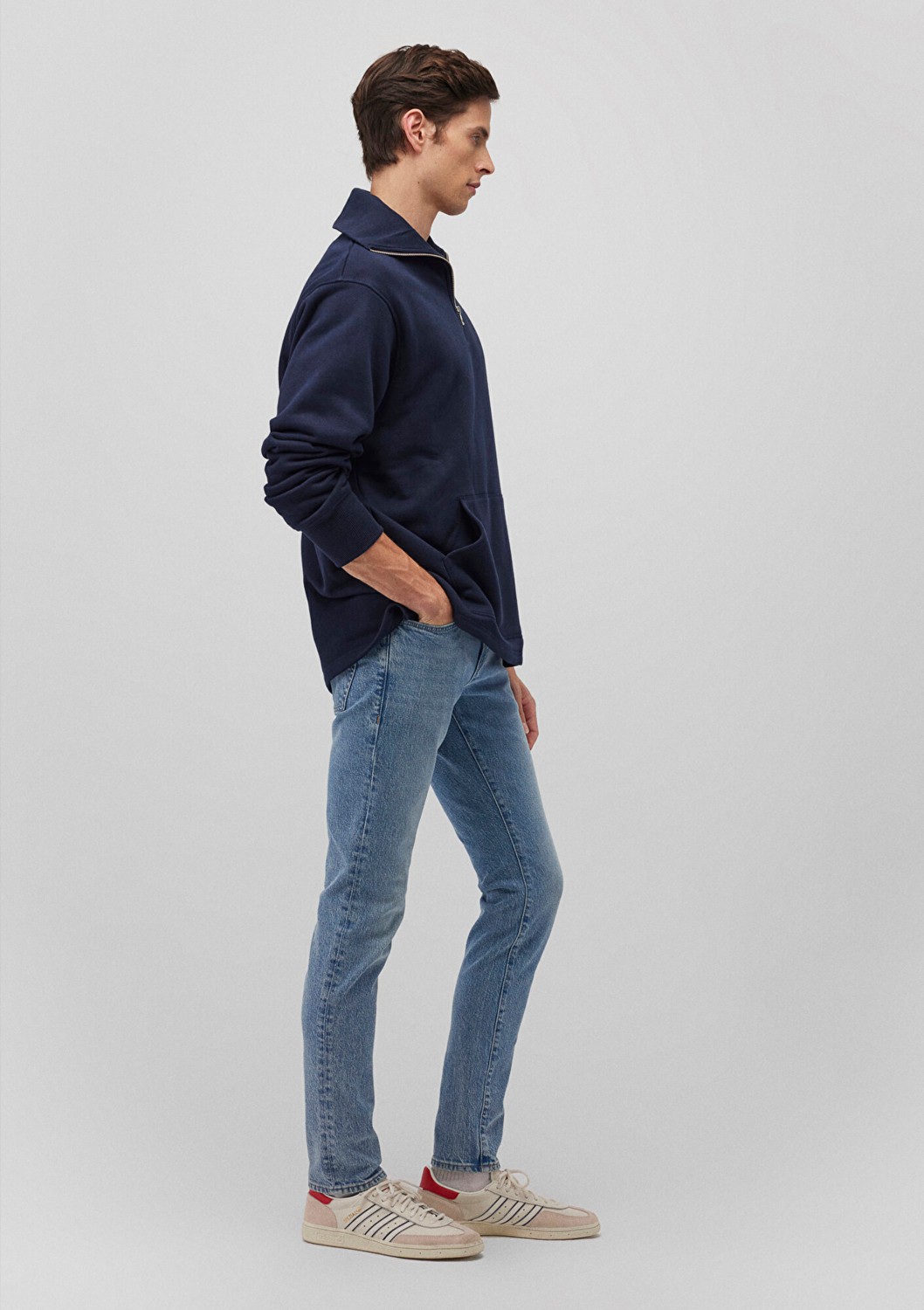 Mavi James Classic Denim Puslu Açık Mavi Jean Pantolon 0042486407 görsel 2