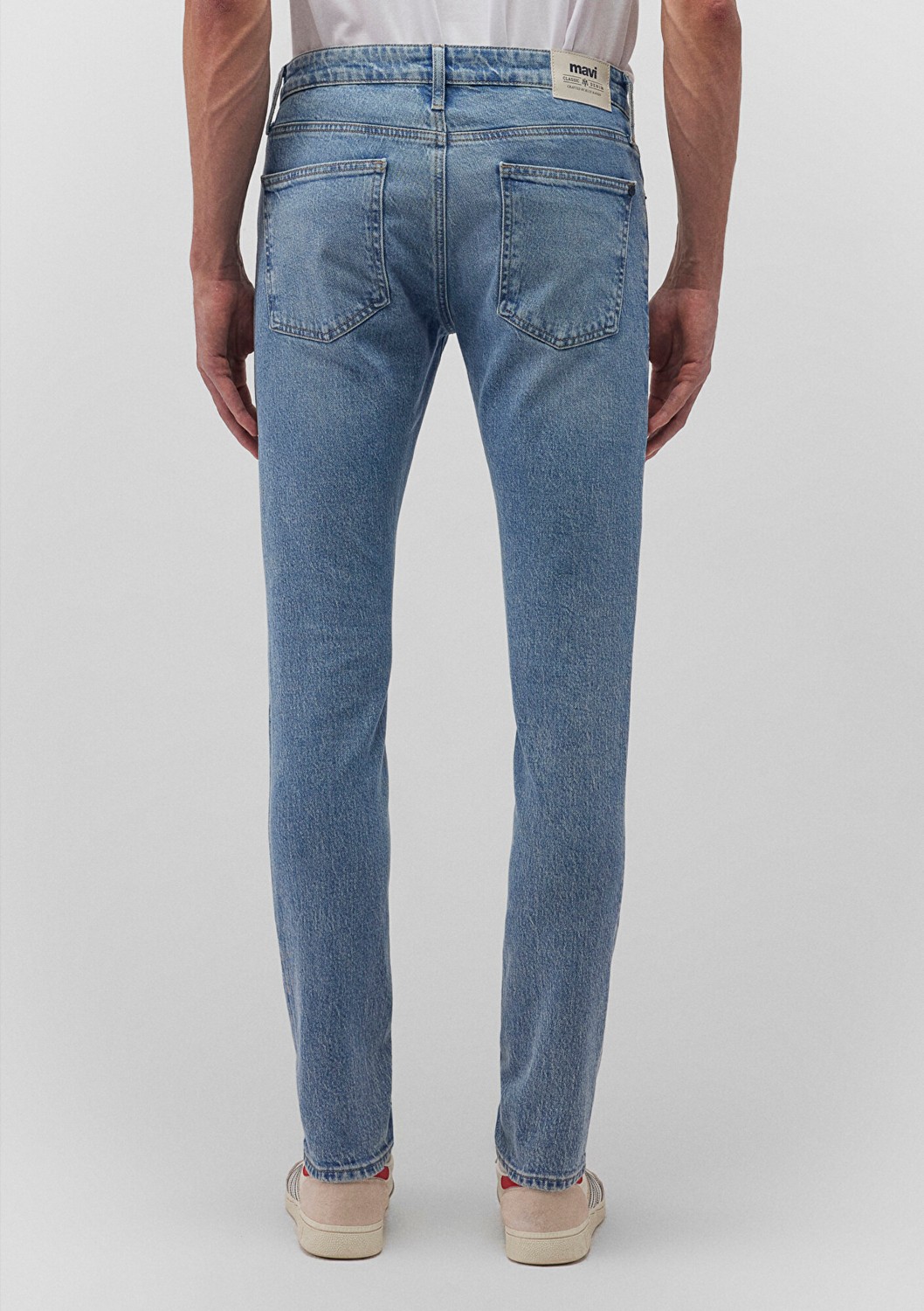Mavi James Classic Denim Puslu Açık Mavi Jean Pantolon 0042486407 görsel 4