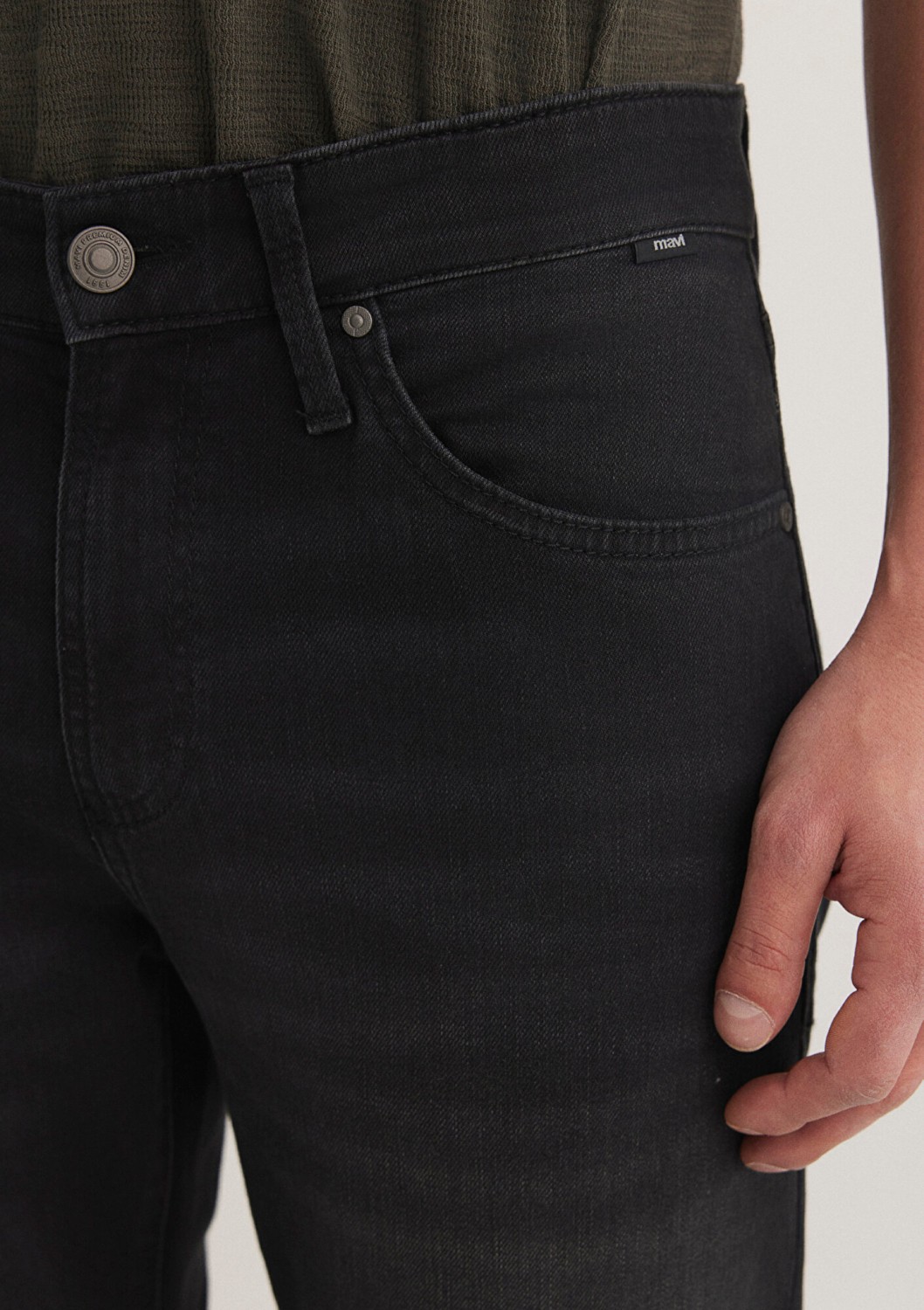 Mavi Jake Mavi Premium Koyu Gri Jean Pantolon 0042218775 görsel 5