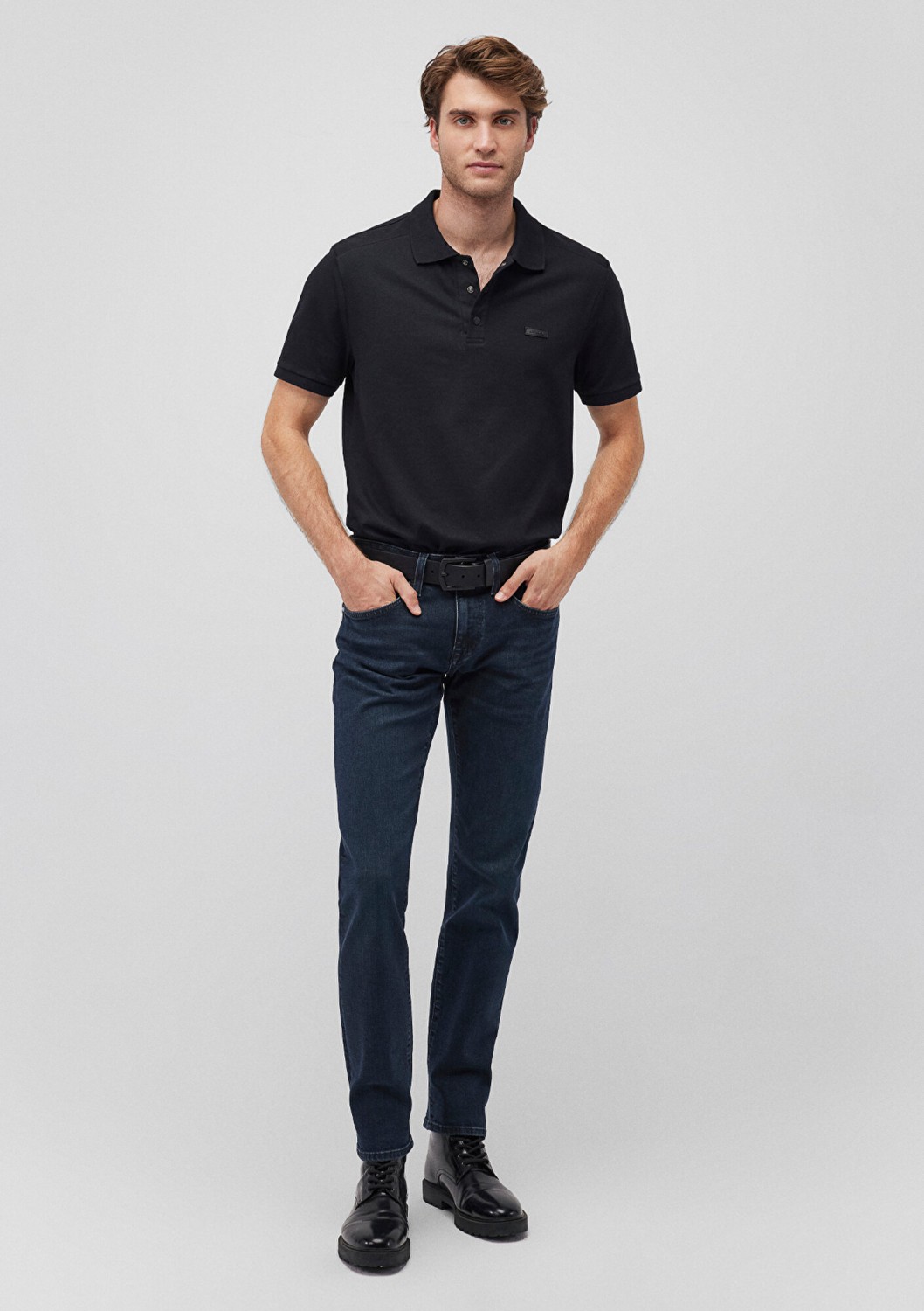 Mavi Jake Lux Black Puslu Vintage Koyu Mavi Jean Pantolon 0042287868