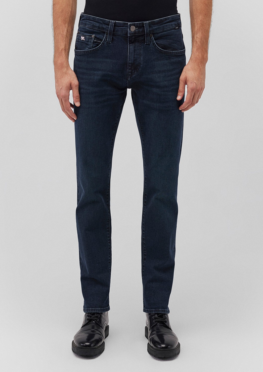 Mavi Jake Lux Black Puslu Vintage Koyu Mavi Jean Pantolon 0042287868 görsel 4