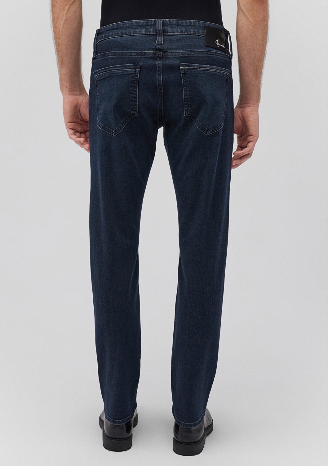 Mavi Jake Lux Black Puslu Vintage Koyu Mavi Jean Pantolon 0042287868 görsel 5