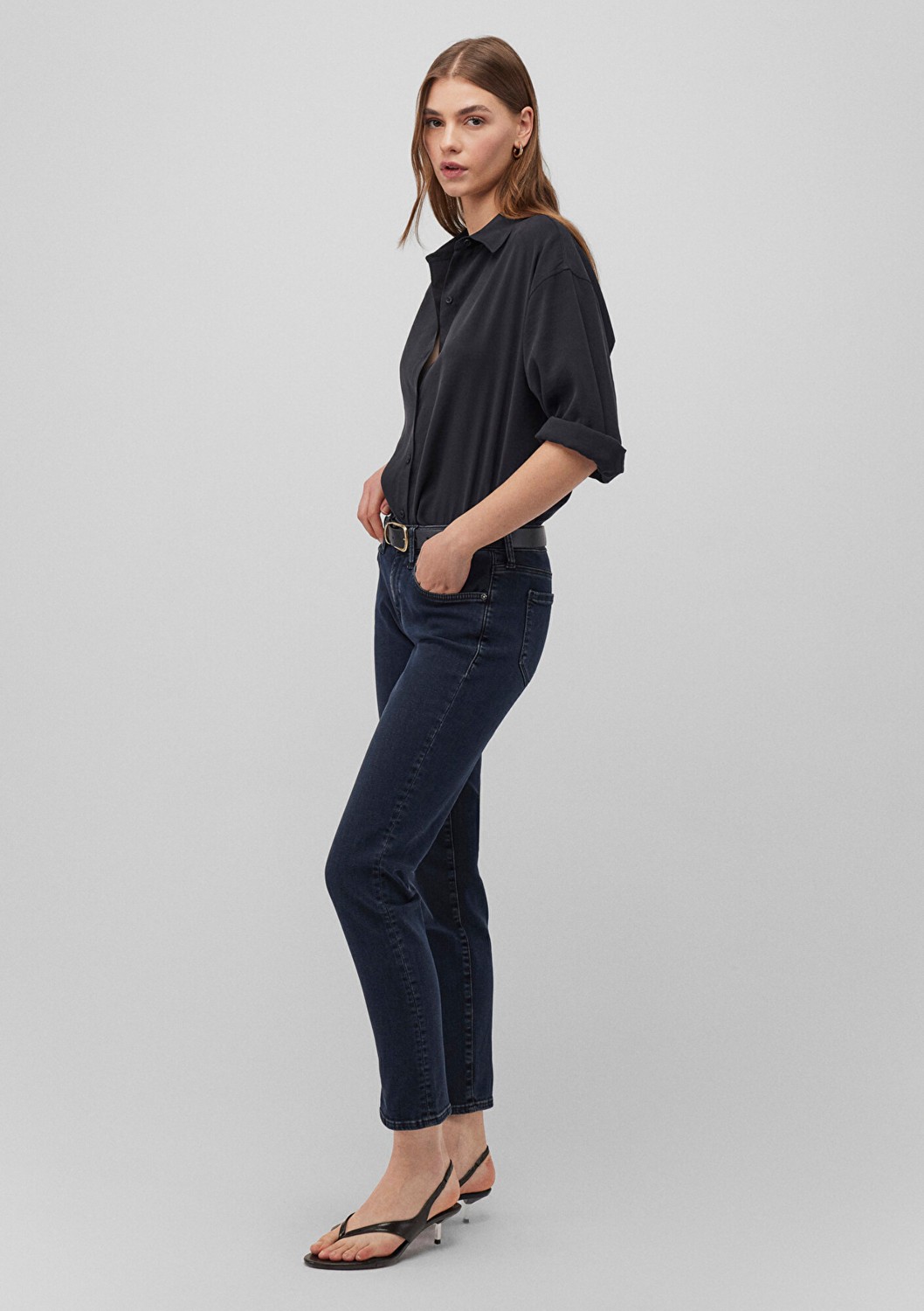 Mavi Ada Everyday Mürekkep Mavisi Jean Pantolon 1020582249 görsel 3