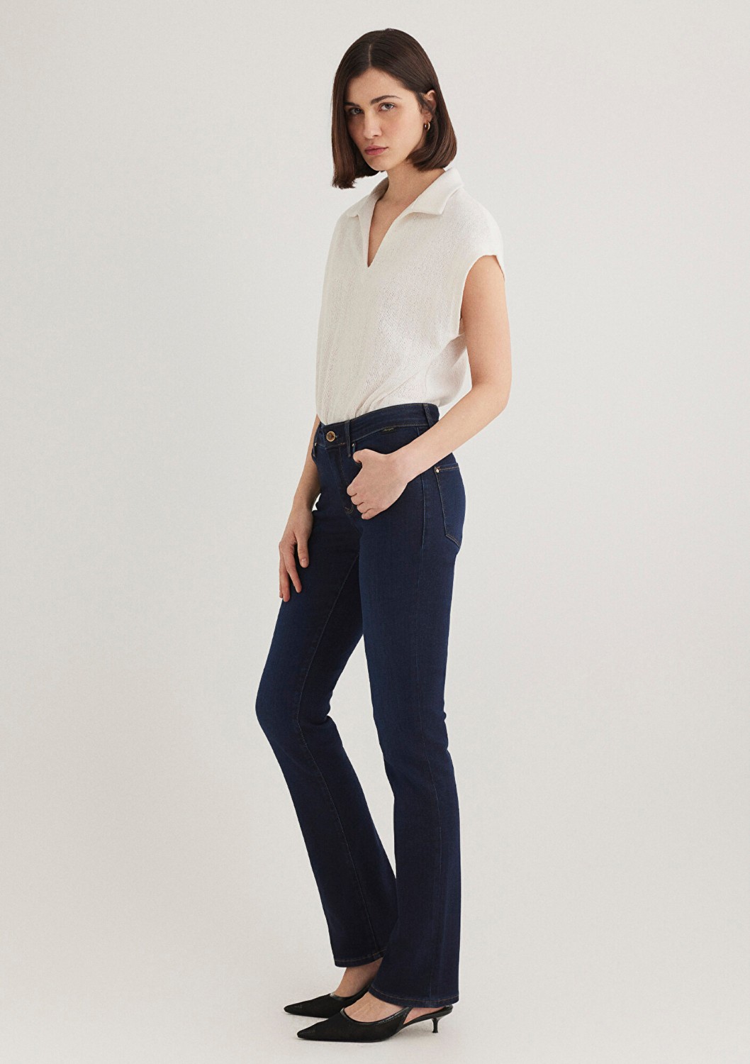 Mavi Mona Gold Klasik İndigo Mavisi Jean Pantolon 1049733699