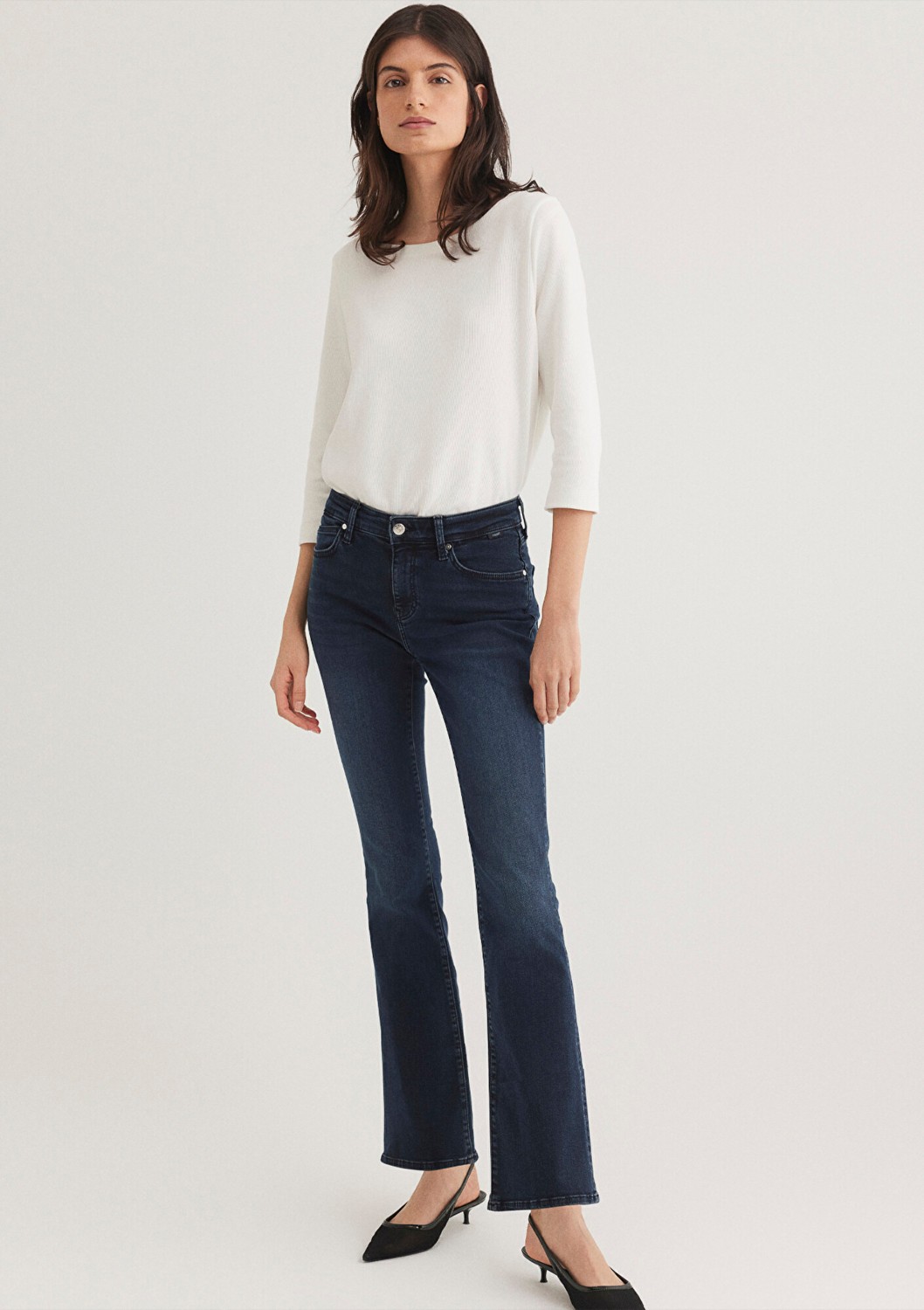 Mavi Molly Everyday Puslu Mürekkep Mavisi Jean Pantolon 1013683048