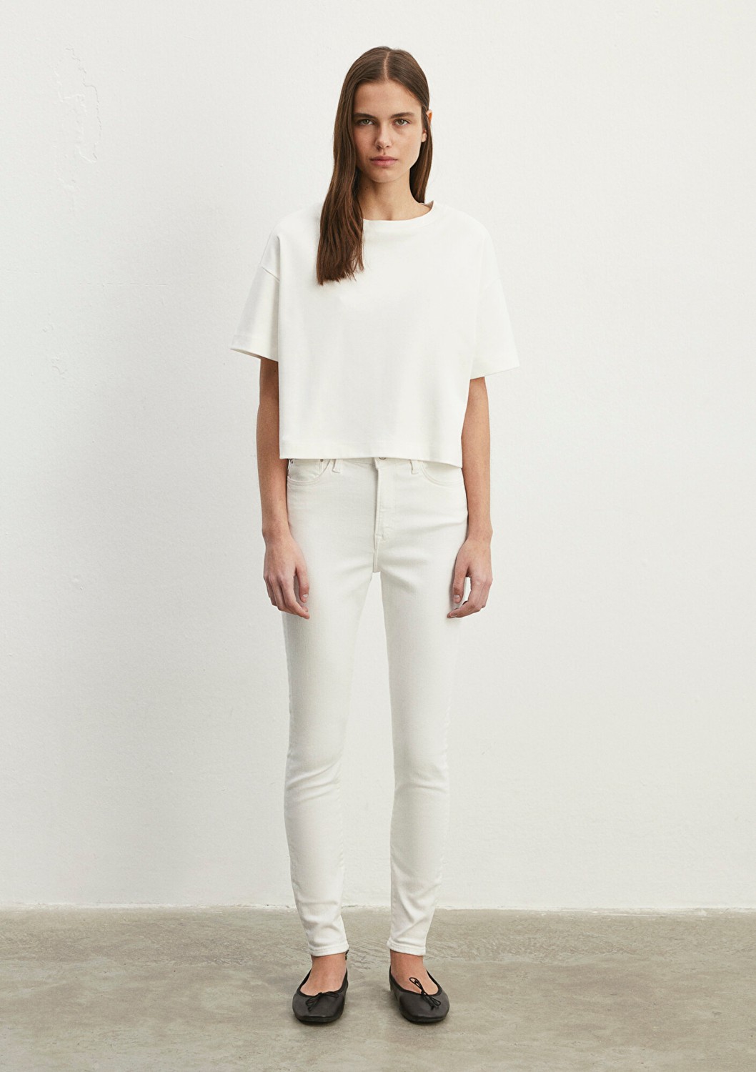 Mavi Serenay Gold Shape Beyaz Jean Pantolon 100980-83673 görsel 3