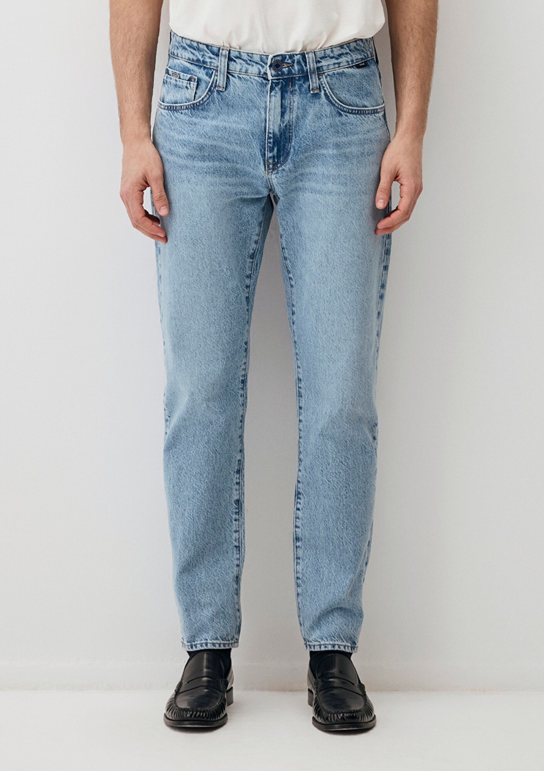 Mavi London Premium Blue Açık Mavi Jean Pantolon 0010172-89642 görsel 5