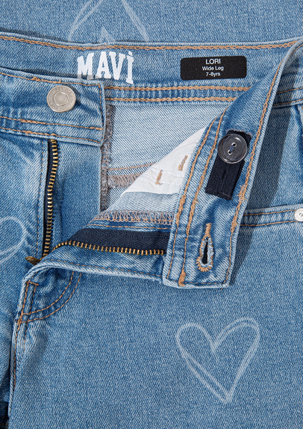 Mavi Lory Açık Mavi Jean Pantolon 7010036-89486 görsel 5