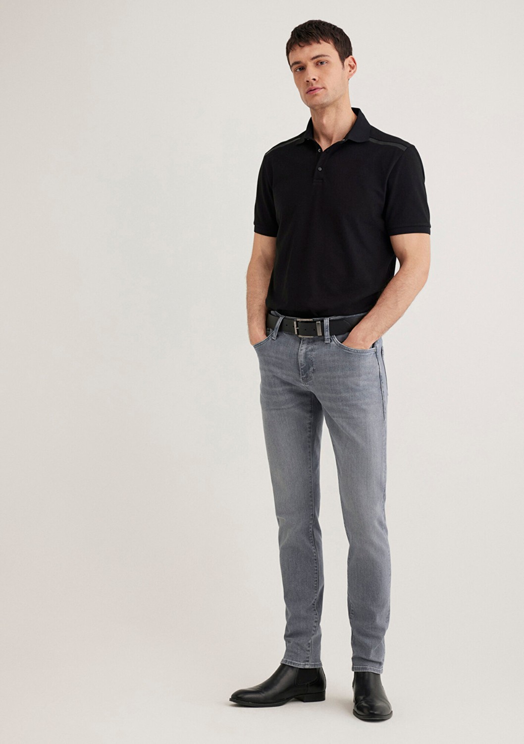 Mavi James Lux Black Gri Mavi Smoke Jean Pantolon 0042489350