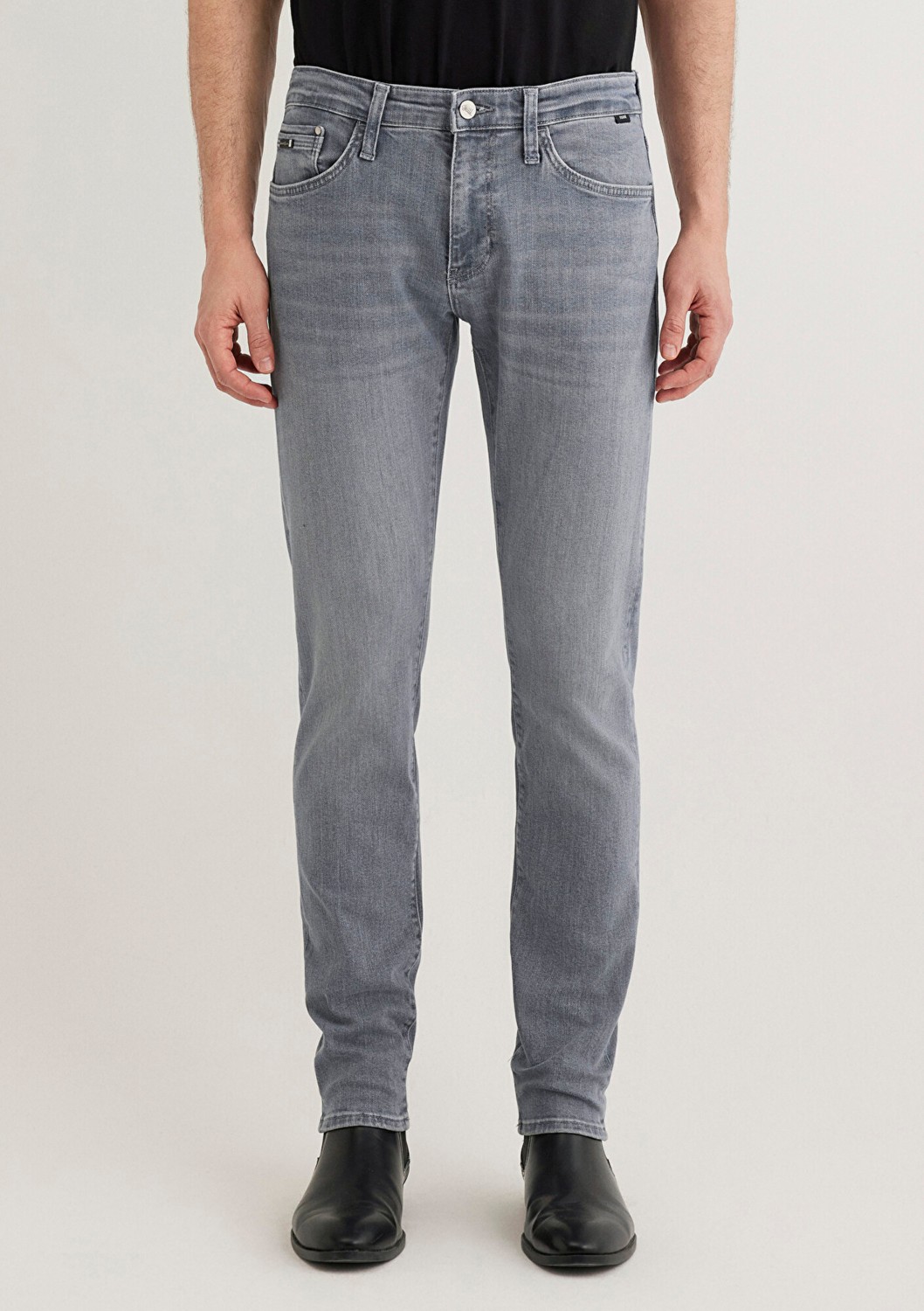 Mavi James Lux Black Gri Mavi Smoke Jean Pantolon 0042489350 görsel 3