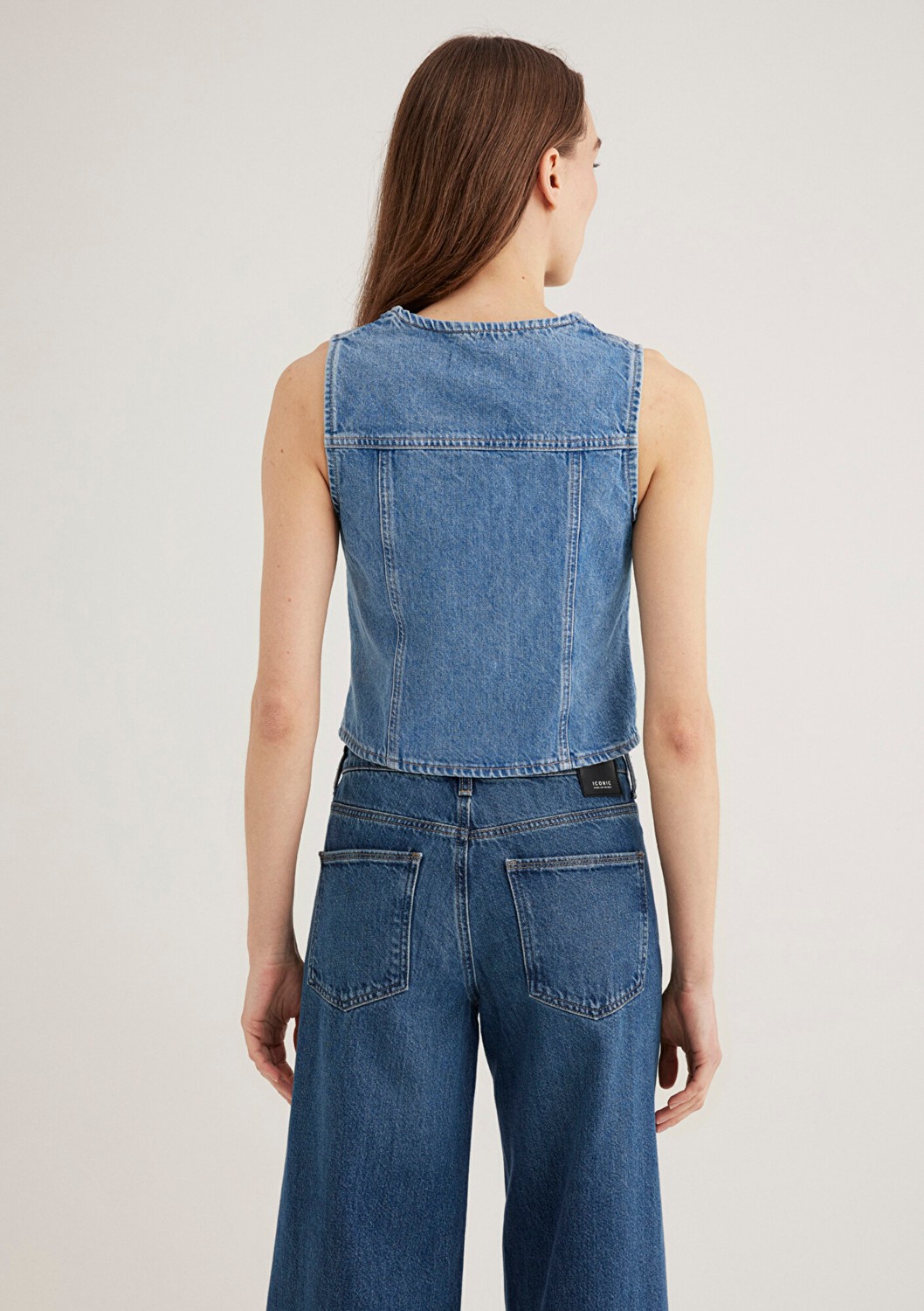 Mavi Venus Real Blue Indigo Mavisi Jean Yelek 110911-89155 görsel 4