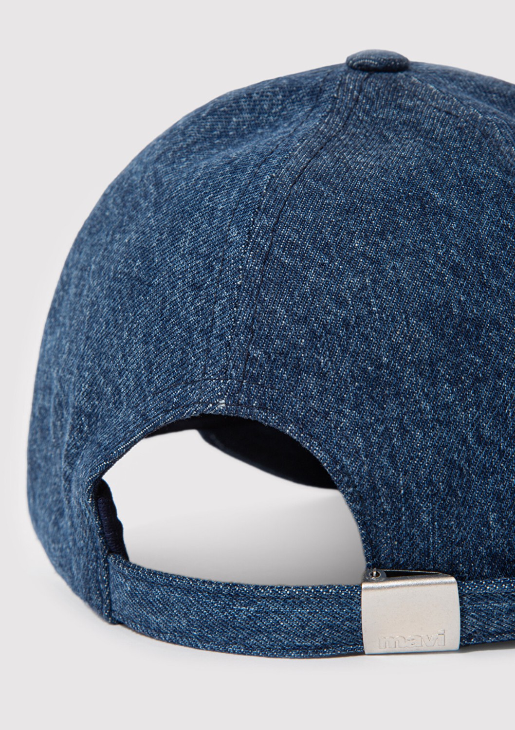 Mavi Kedi Nakışlı Denim Şapka 1913012-10241 görsel 3