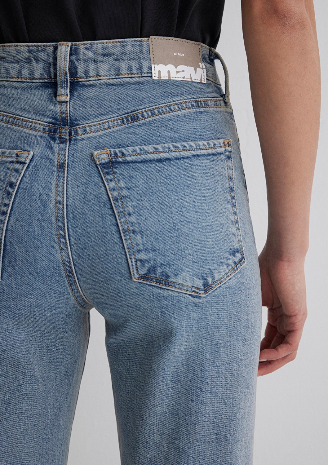 Mavi Star Real Blue Indigo Mavisi Jean Pantolon 101077-30503 görsel 8
