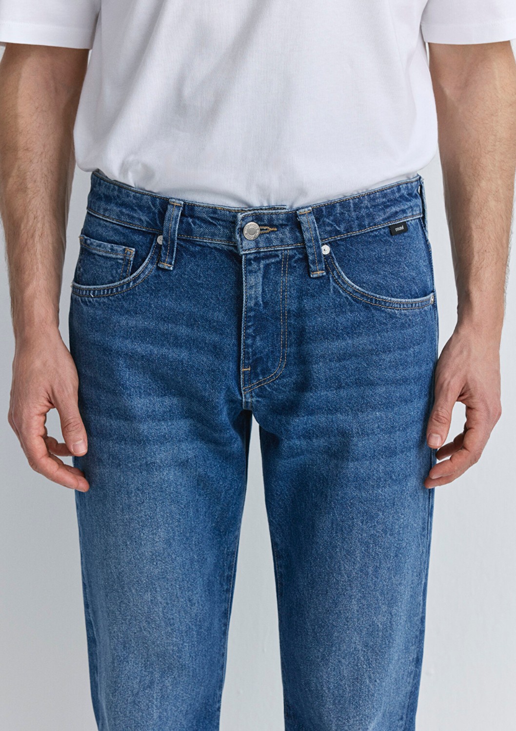 Mavi Hunter 90lar İndigo Mavisi Jean Pantolon 0020233733 görsel 6