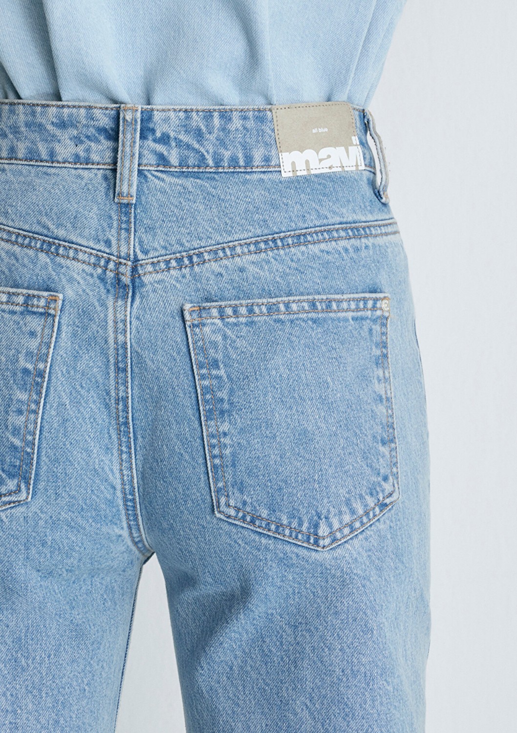 Mavi Victoria Real Blue Gölgeli Açık Mavi Jean Pantolon 101072-34111 görsel 8