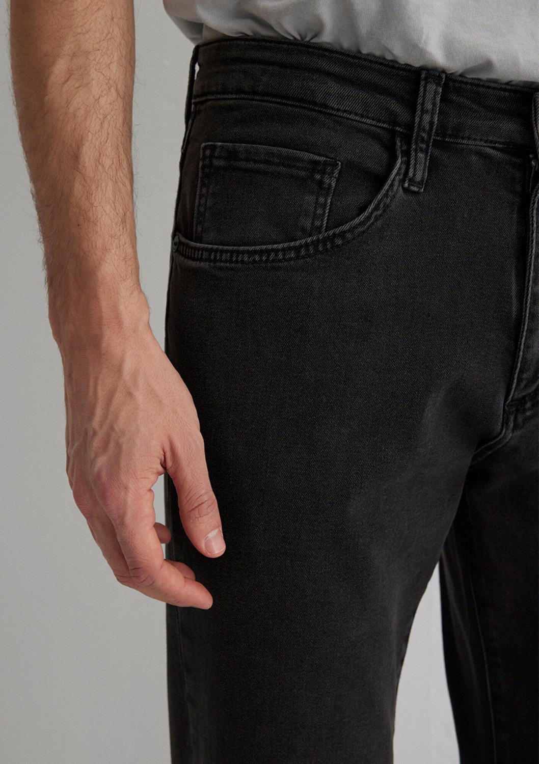 Mavi 177 Koyu Gri Comfort Smoke Jean Pantolon 0017734787 görsel 6