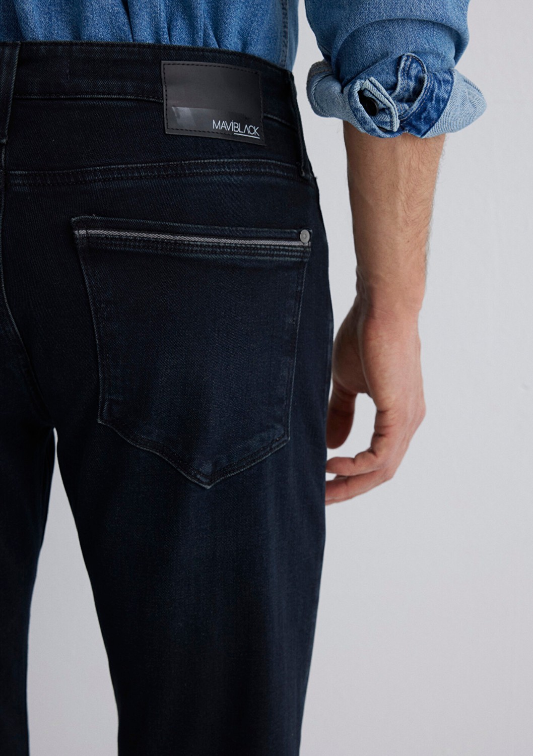 Mavi Hunter Mavi Black Mürekkep Mavi Jean Pantolon 0020234818 görsel 7
