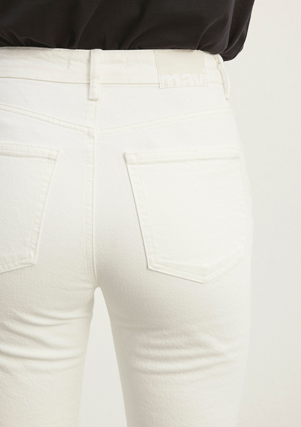 Mavi New York Real Blue Beyaz Jean Pantolon 101441-81364 görsel 8