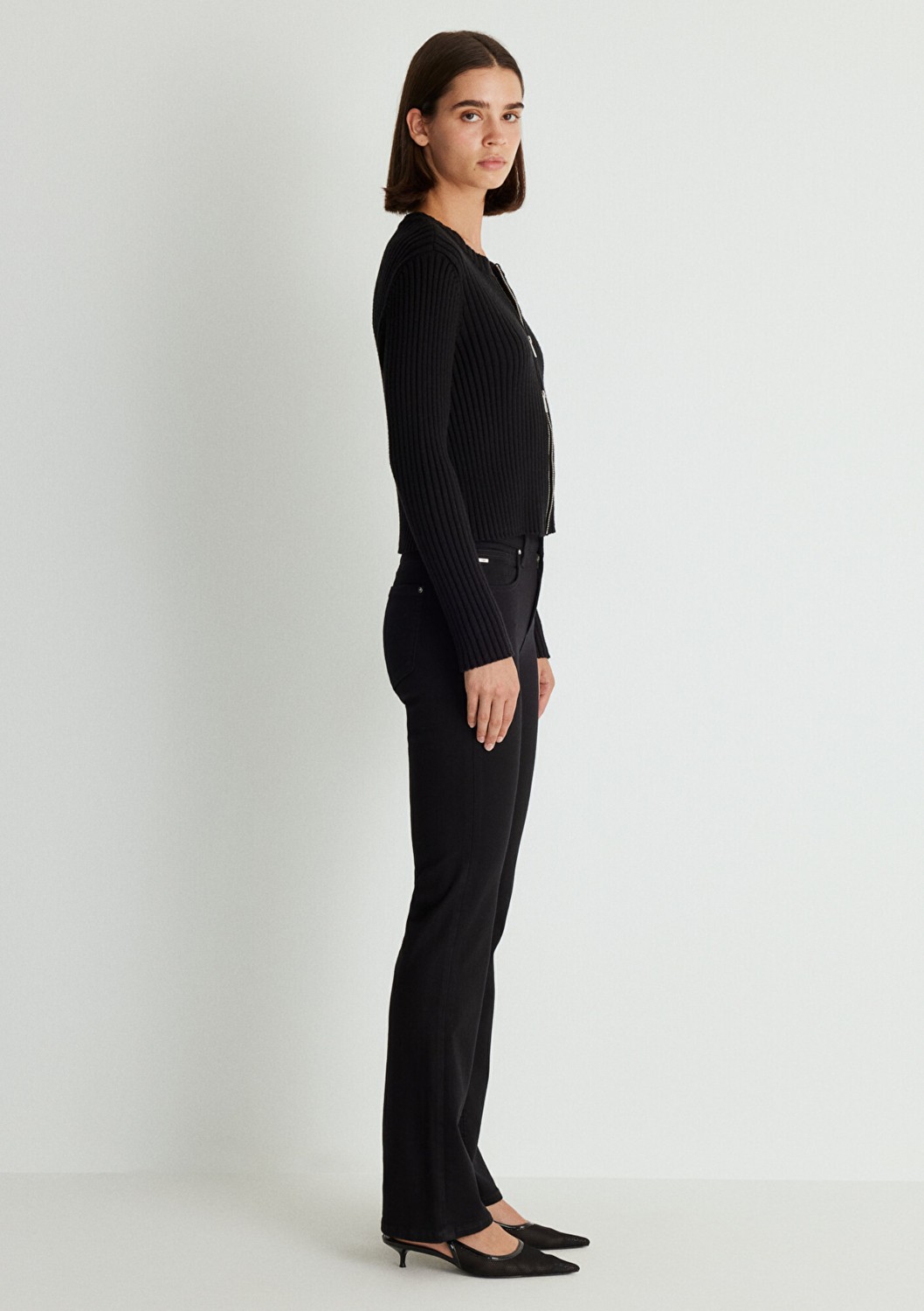 Mavi Maria Gold Shape Siyah Jean Pantolon 101225-80710 görsel 6