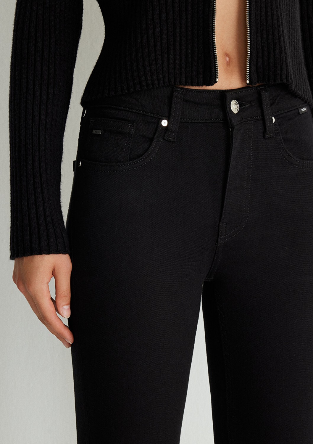 Mavi Maria Gold Shape Siyah Jean Pantolon 101225-80710 görsel 8
