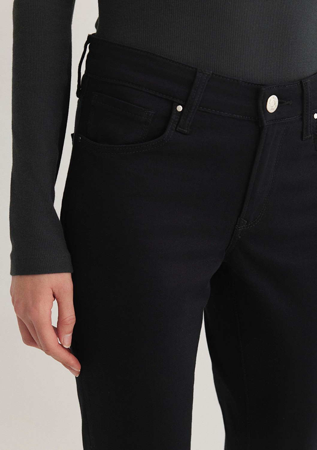 Mavi Mona Everyday Siyah Jean Pantolon 1049783049 görsel 7