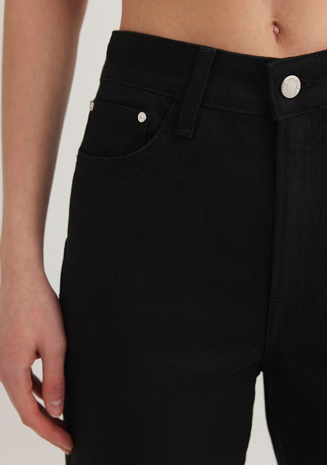 Mavi Star Real Blue Simsiyah Jean Pantolon 101077-83147 görsel 7