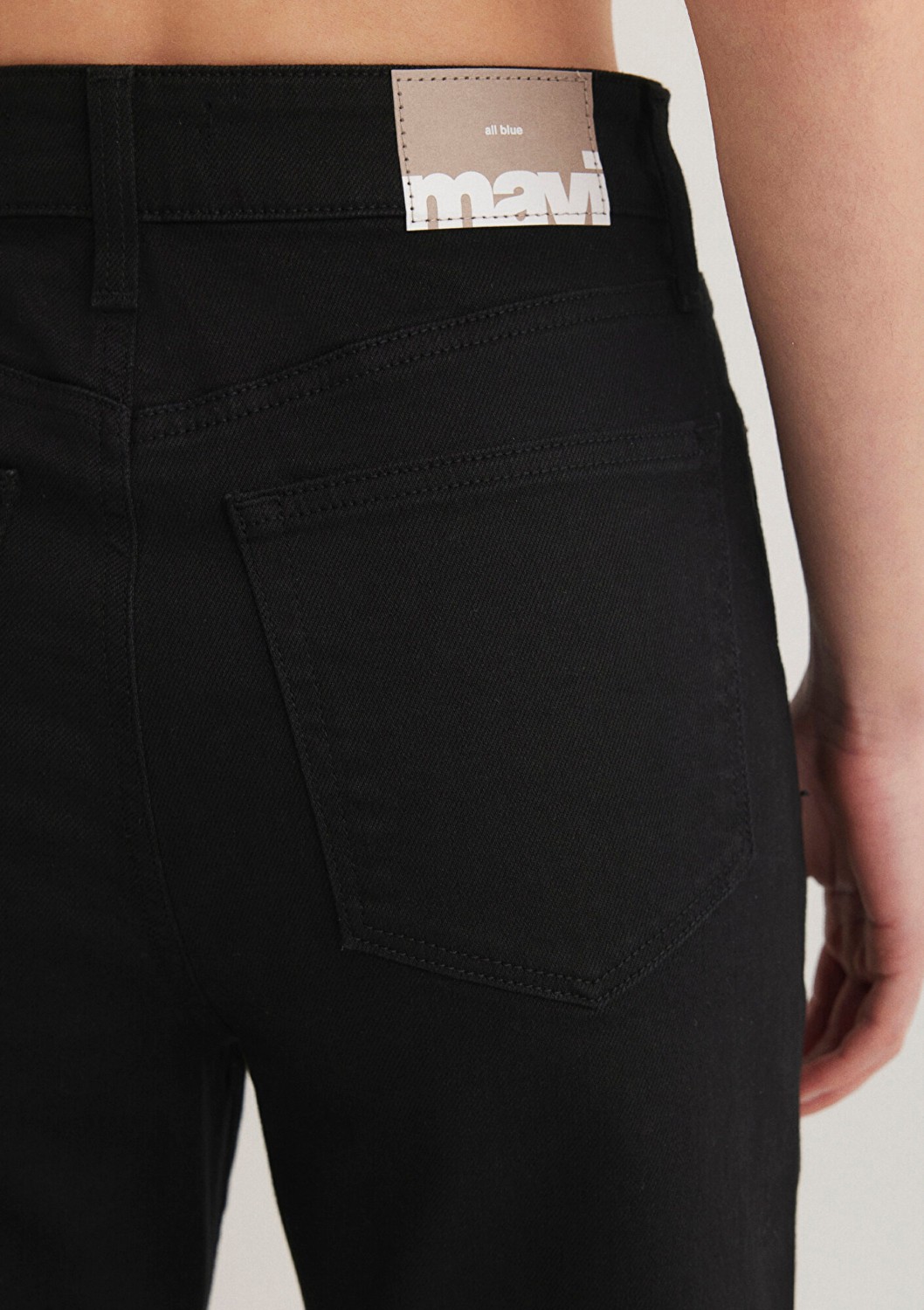 Mavi Star Real Blue Simsiyah Jean Pantolon 101077-83147 görsel 8