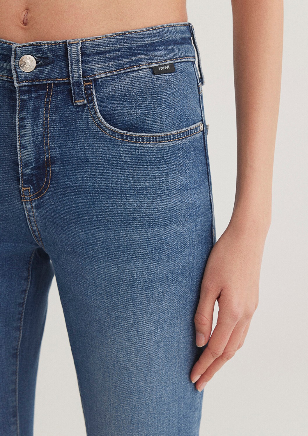 Mavi Molly Everyday Vintage Indigo Mavisi Jean Pantolon 1013683650 görsel 6