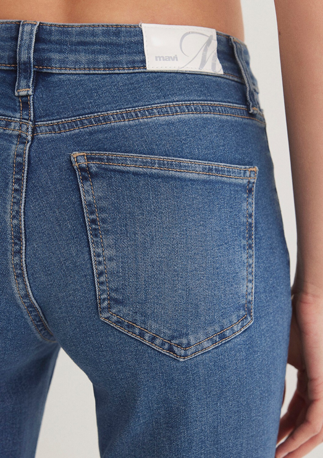 Mavi Molly Everyday Vintage Indigo Mavisi Jean Pantolon 1013683650 görsel 8