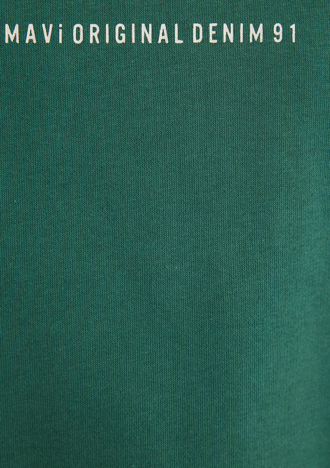 Mavi Logo Baskılı Kapüşonlu Yeşil Sweatshirt 168334-71874 görsel 8
