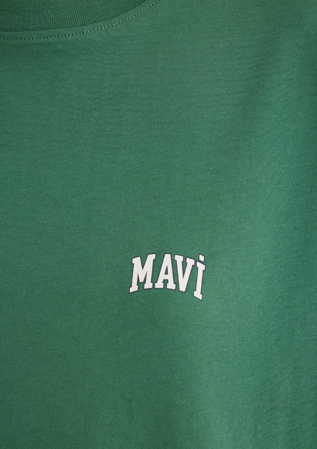 Mavi Logo Baskılı Yeşil Tişört 1611900-71874 görsel 7