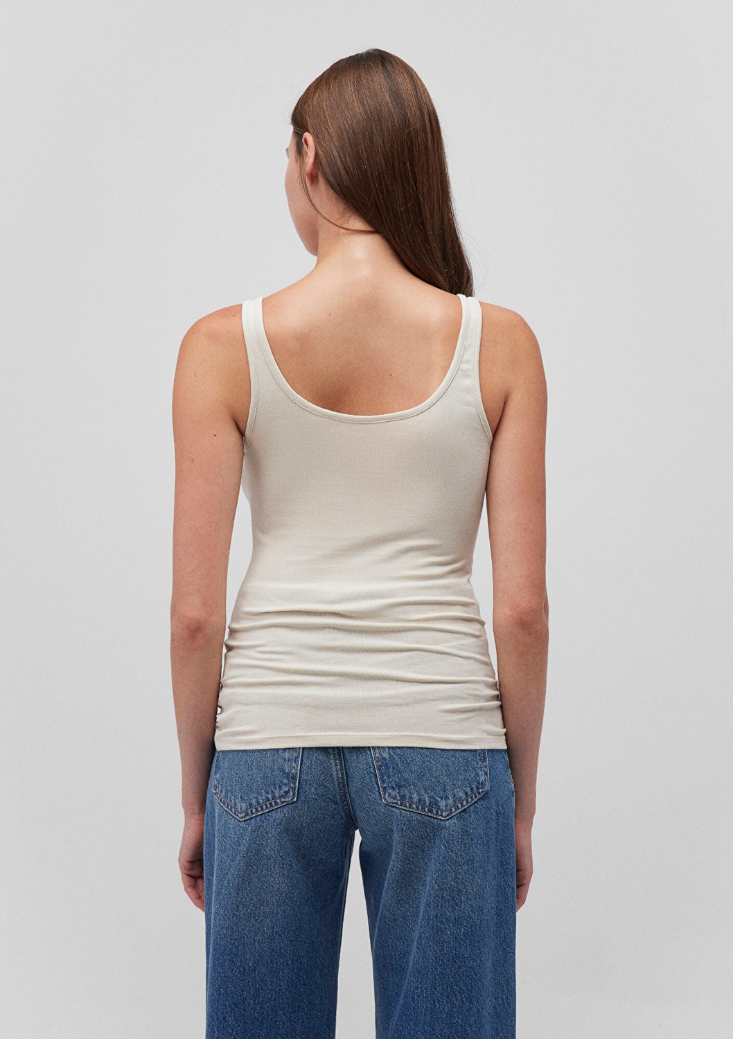 Mavi 2li Bej Haki Kadın Basic Atlet 1611367-70134 görsel 7
