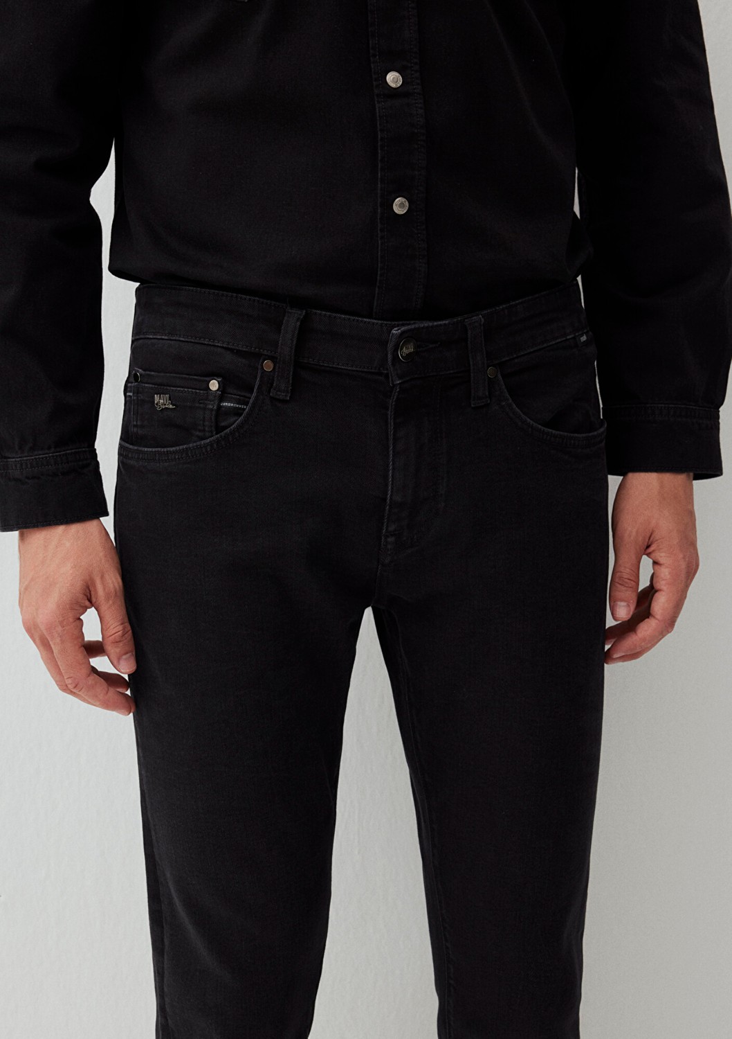 Mavi James Lux Black Antrasit Jean Pantolon 0042487866 görsel 7