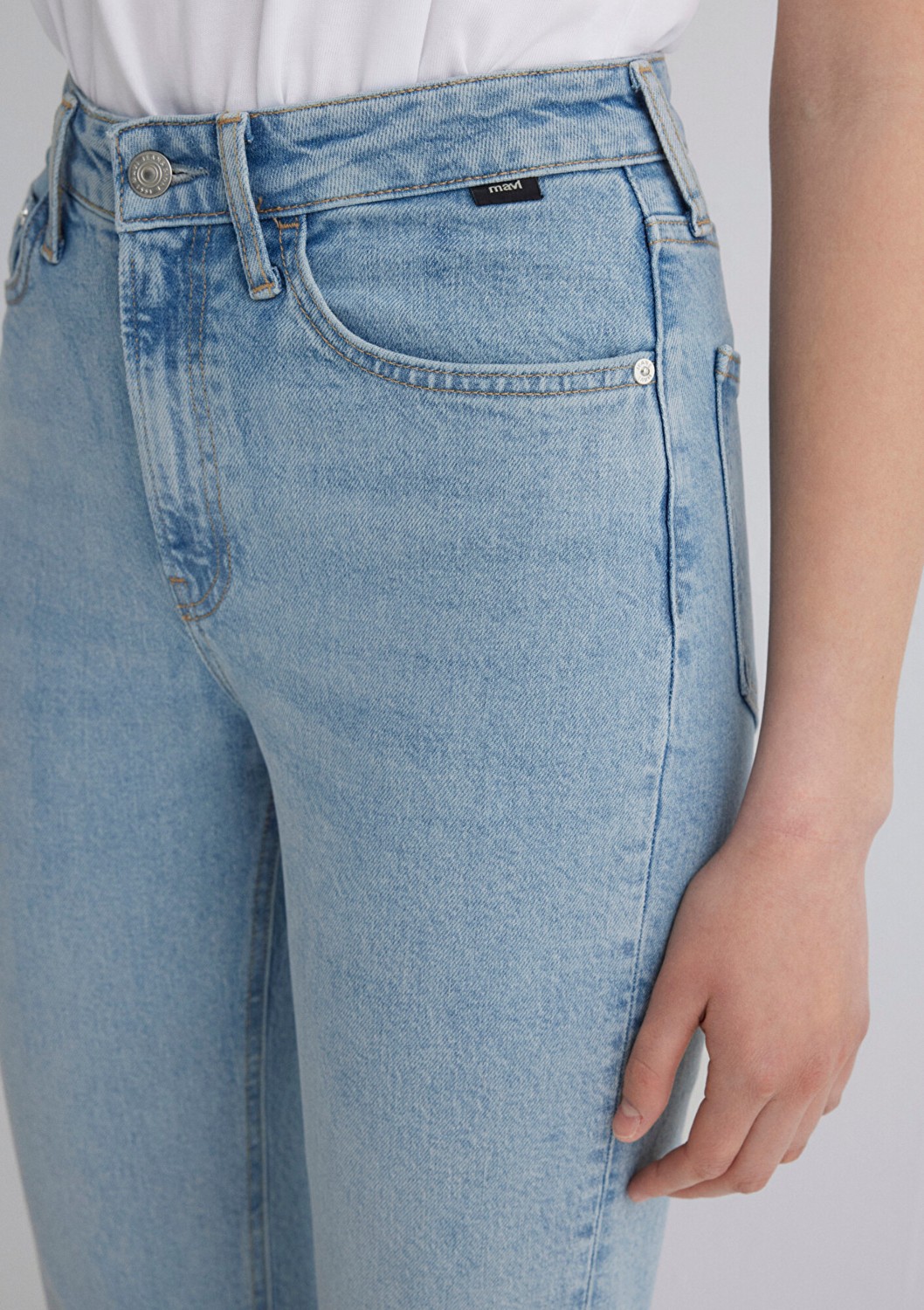 Mavi Star Classic Denim Buz Mavi Jean Pantolon 101077-87792 görsel 6