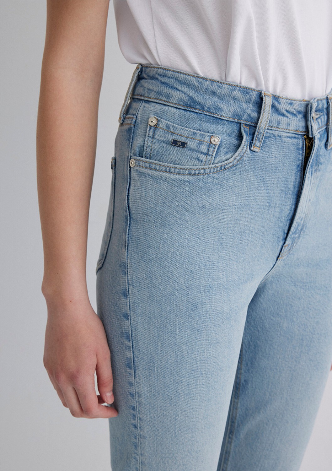 Mavi Star Classic Denim Buz Mavi Jean Pantolon 101077-87792 görsel 7