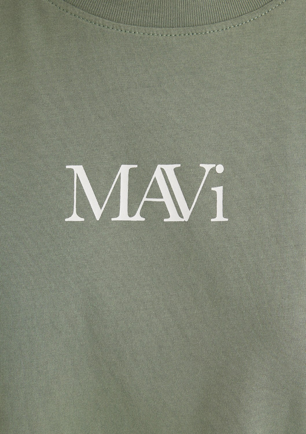 Mavi Logo Baskılı Yeşil Tişört 1611594-81976 görsel 6