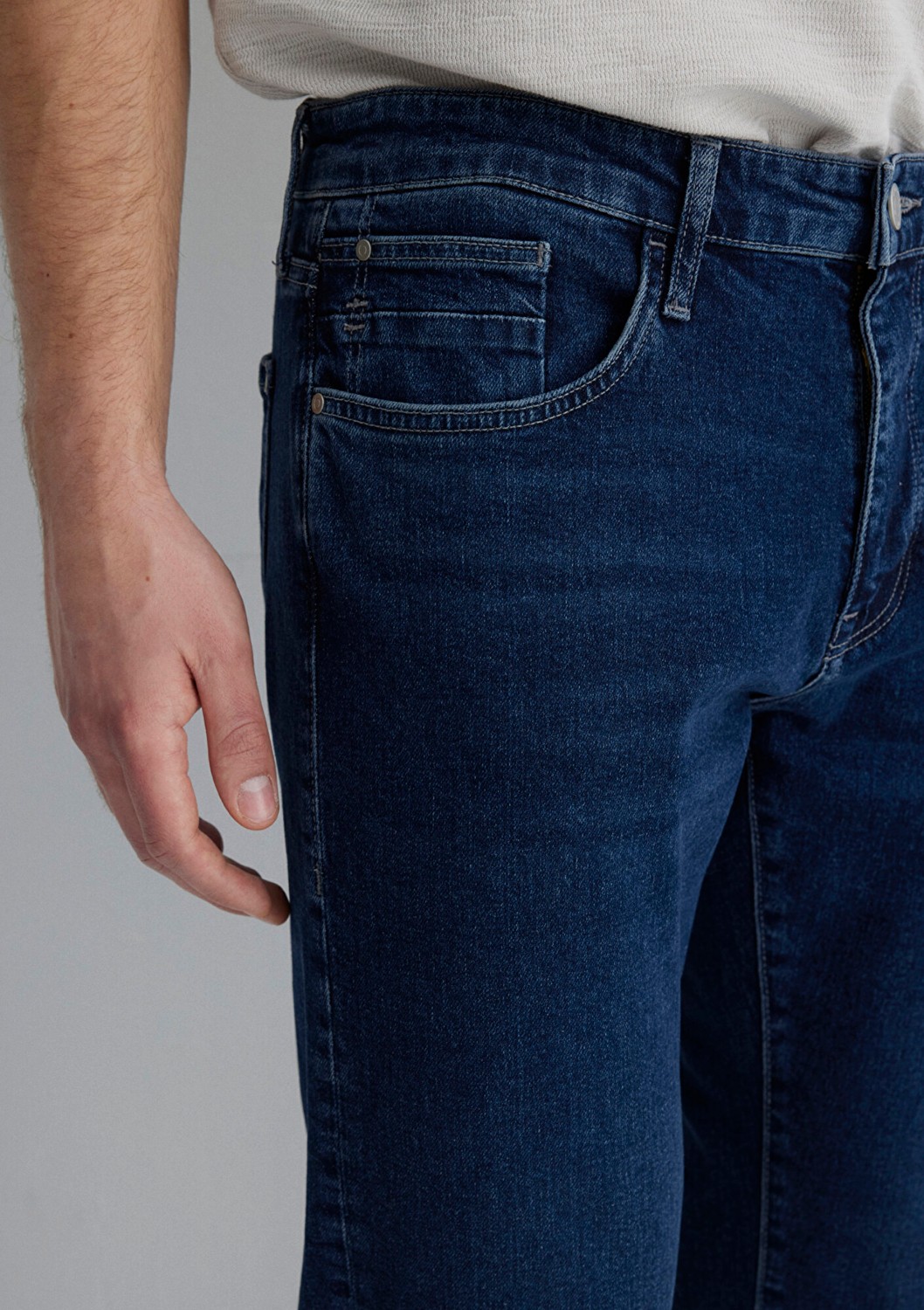 Mavi Milan Street Koyu Mavi Denim Jean Pantolon 0081088524 görsel 6