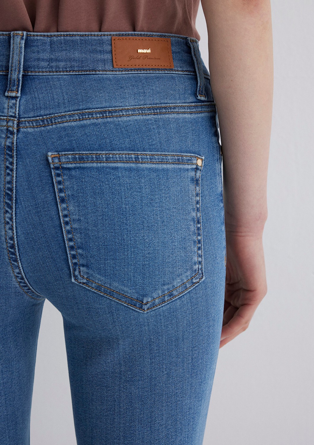 Mavi Kendra Gold Premium Vintage Indigo Mavisi Jean Pantolon 1074689169 görsel 7