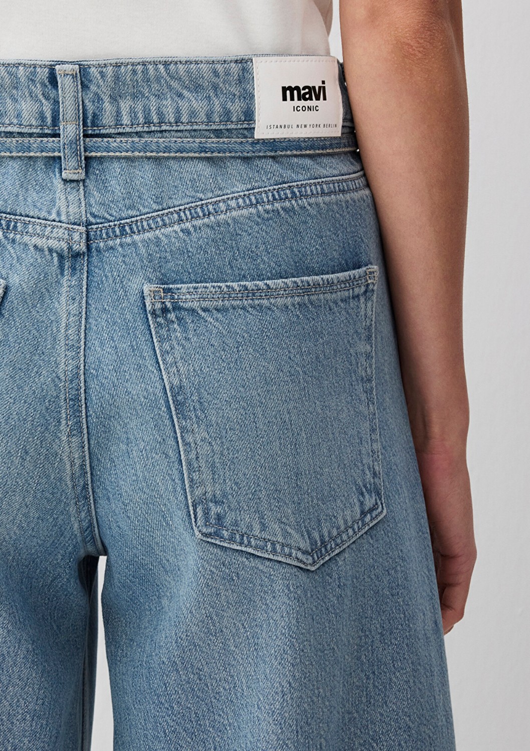 Mavi Siena Iconic Gölgeli Indigo Mavisi Jean Pantolon 1010763-89246 görsel 7