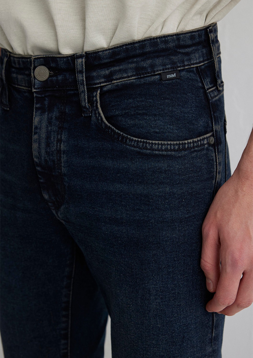 Mavi Jake 90LAR Tokk Mürekkep Mavi Jean Pantolon 0042282944 görsel 6