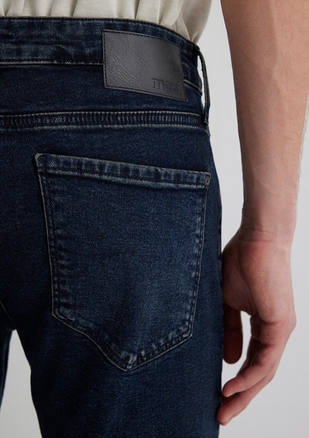 Mavi Jake 90LAR Tokk Mürekkep Mavi Jean Pantolon 0042282944 görsel 8