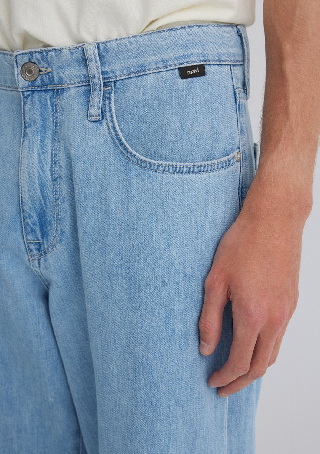 Mavi Mitte Street Açık Mavi Denim Jean Pantolon 0010101-89518 görsel 6