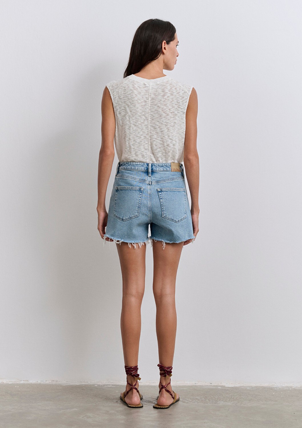 Mavi Heidi 90LAR Vintage Açık Mavi Jean Şort 1410057-89743 görsel 6