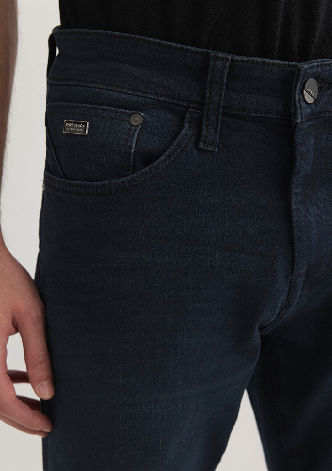 Mavi Jake Mavi Black Puslu Gece Mavisi Jean Pantolon 0042227245 görsel 7