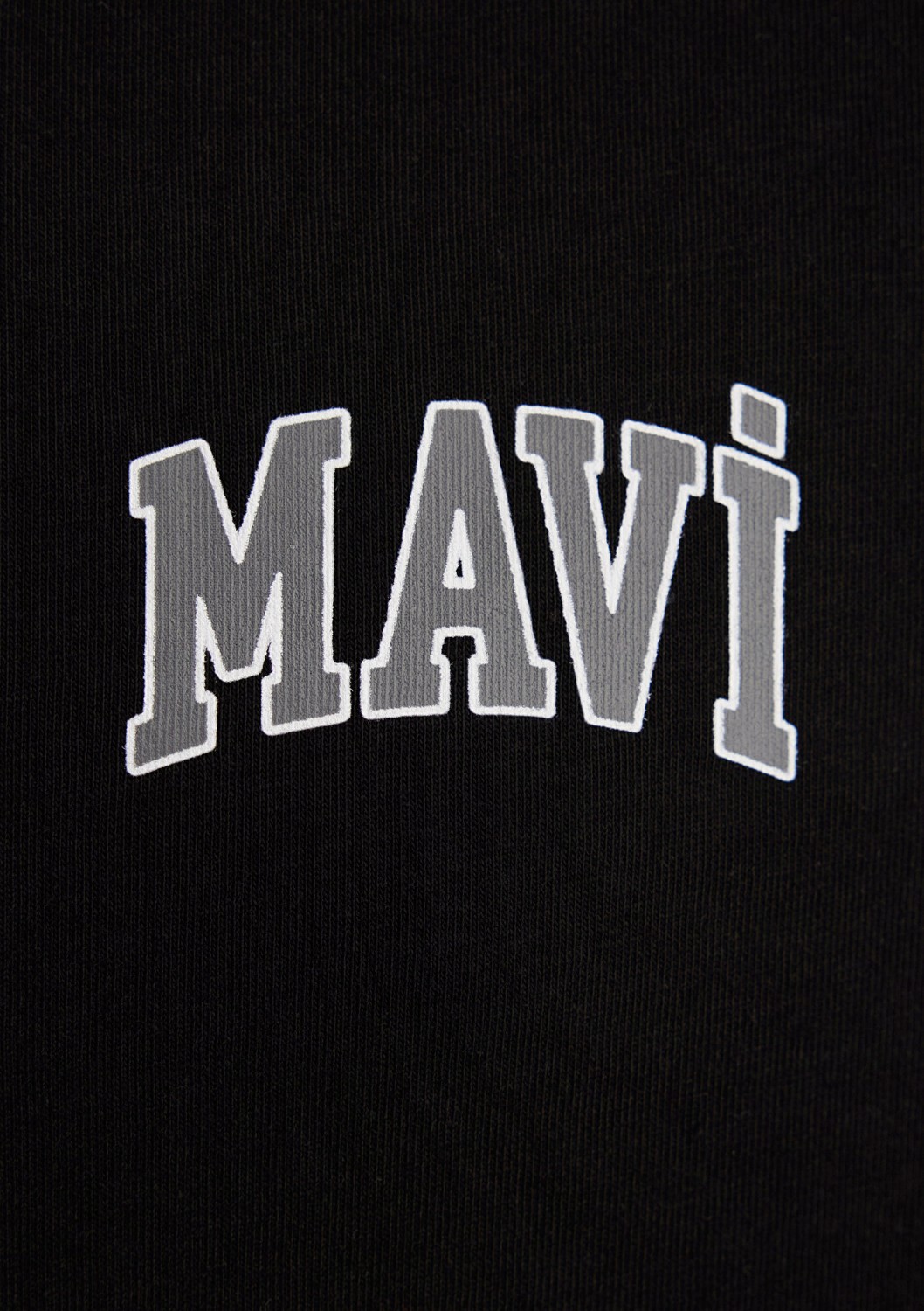 Mavi Logo Baskılı Siyah Tişört 0611714-900 görsel 7