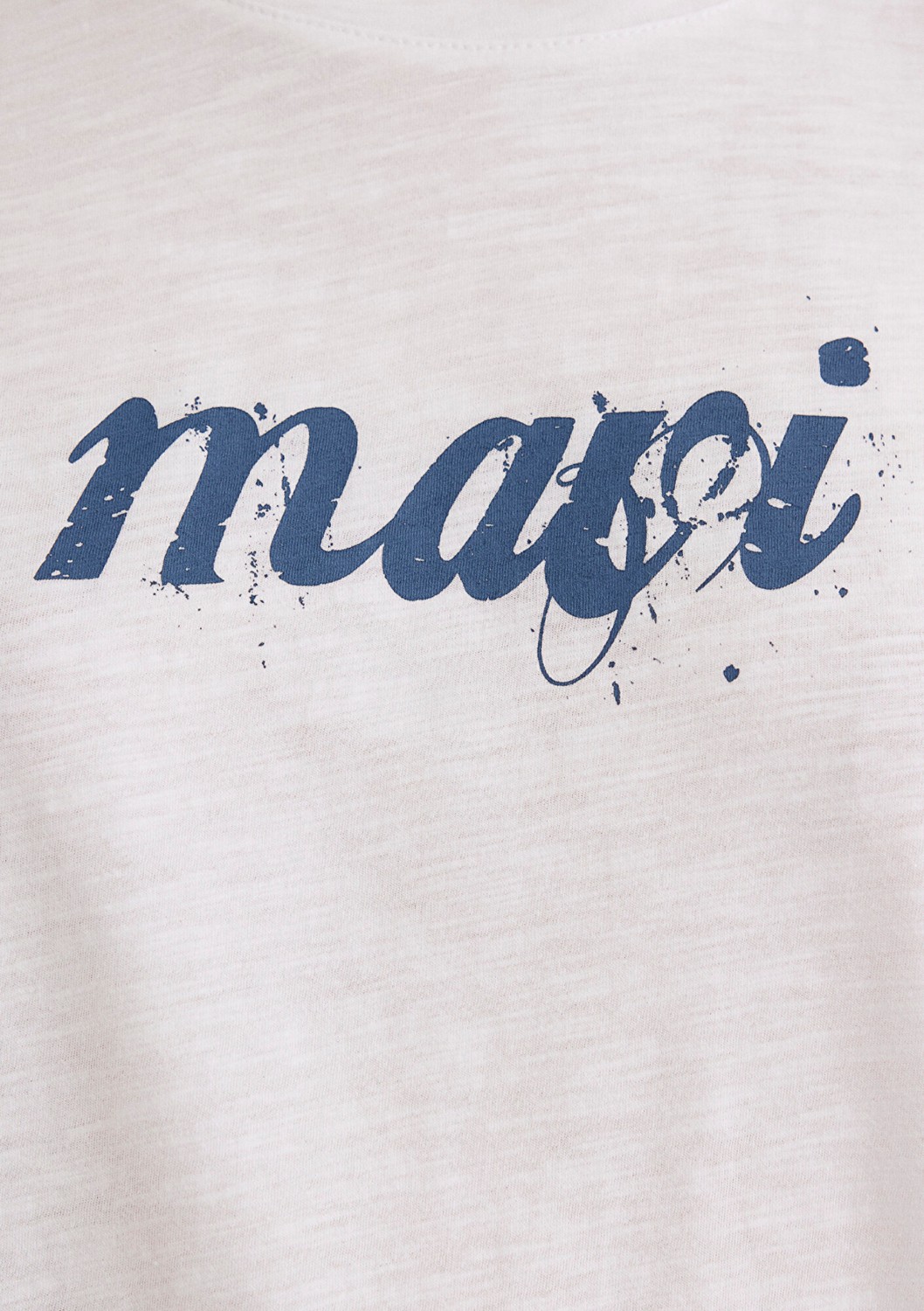 Mavi Logo Baskılı Beyaz Tişört 166422-620 görsel 8