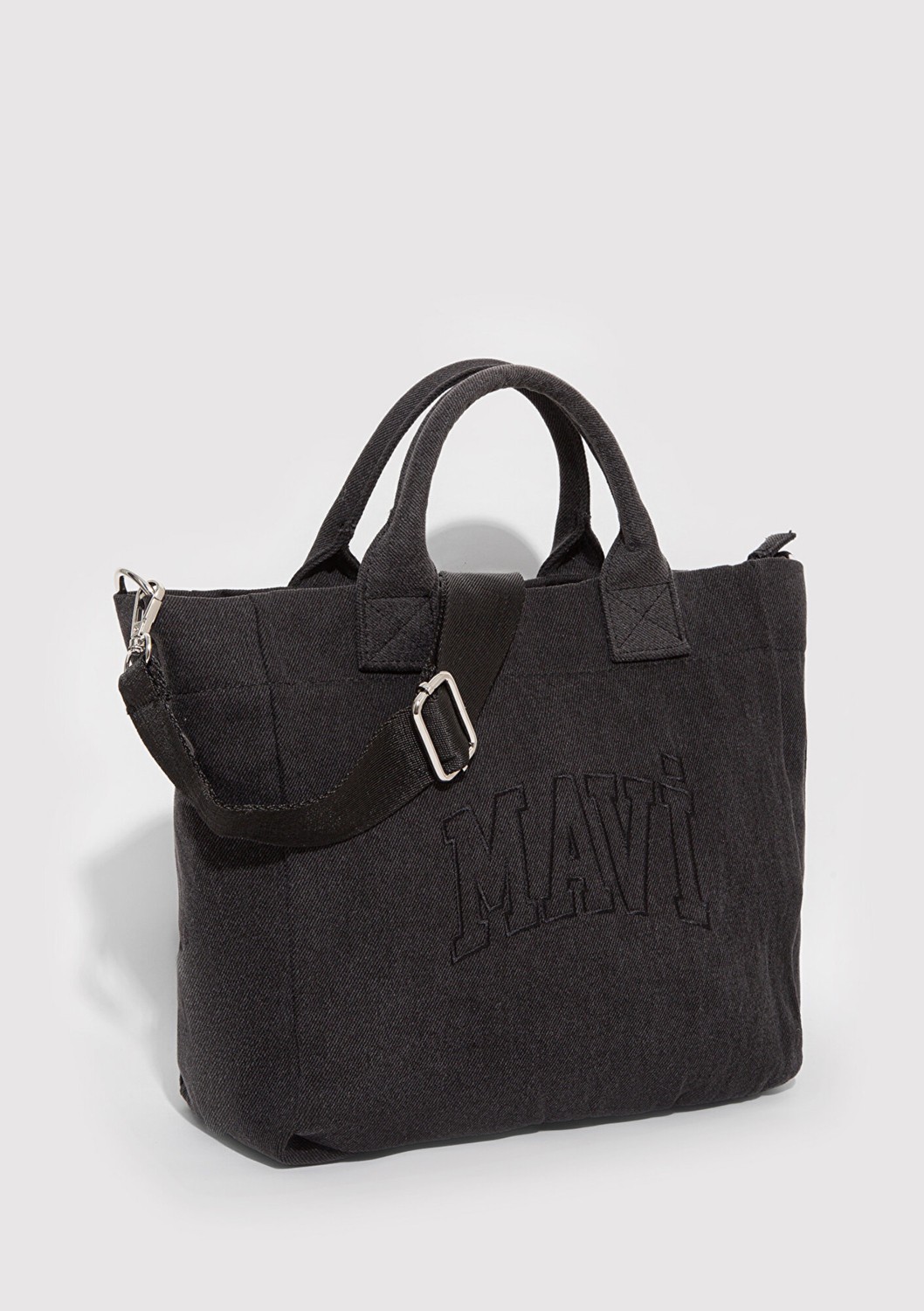 Mavi Logo Antrasit Tote Çanta 1913377-88035 görsel 3