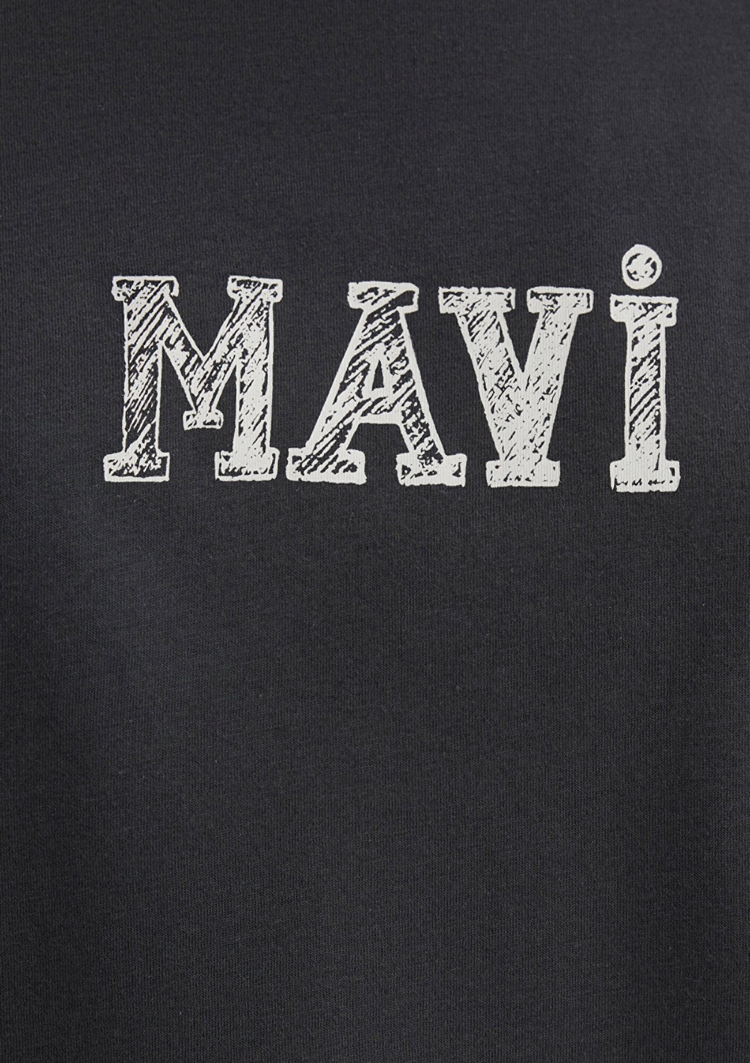 Mavi Baskılı Antrasit Tişört 1612232-34853 görsel 6