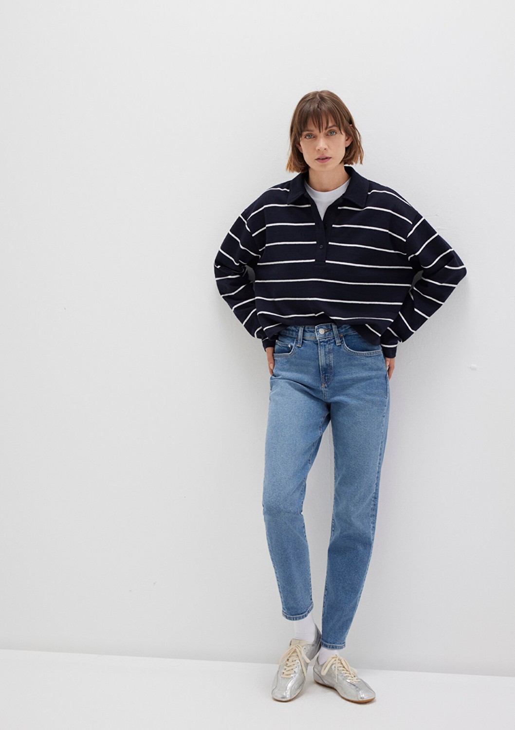 Mavi Cindy Real Blue Indigo Mavisi Jean Pantolon 100277-90993 görsel 3